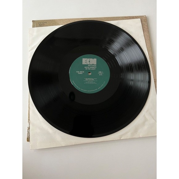 Keith Jarrett In The Light 1974 2 LP Gatefold Shrink Hype Sticker ECM 1033/34 VG - Picture 4 of 7